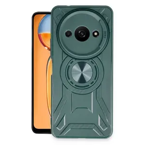 Xiaomi Redmi A3 4g Kılıf Lincoln Silikon - Koyu Yeşil