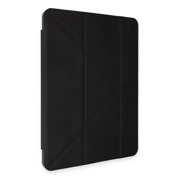 Huawei Honor Pad 9 Kılıf Kalemlikli Mars Tablet Kılıfı - Siyah