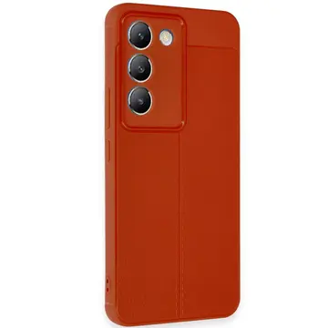 Vivo V30 Lite 4g Kılıf Auto Focus Kapak - Kırmızı