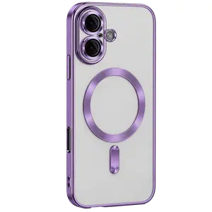 İphone 16 Kılıf Kross Magneticsafe Kapak - Mor