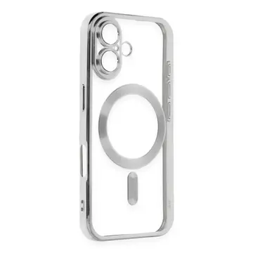 İphone 16 Plus Kılıf Kross Magneticsafe Kapak - Gümüş