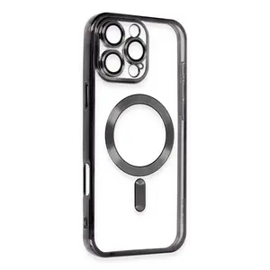 İphone 16 Pro Max Kılıf Kross Magneticsafe Kapak - Siyah