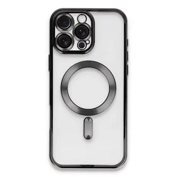 İphone 16 Pro Max Kılıf Kross Magneticsafe Kapak - Siyah