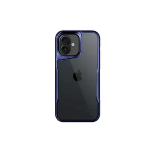 İphone 16 Kılıf Boyi Silikon Kapak - Lacivert