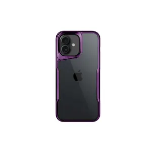 İphone 16 Plus Kılıf Boyi Silikon Kapak - Derin Mor