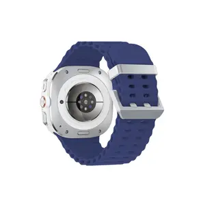 Watch 7 Ultra Kr417 Rug Silikon Kordon - Lacivert