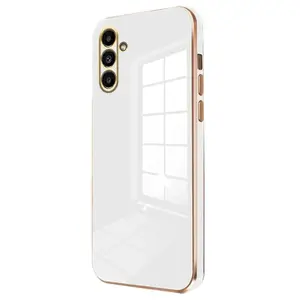 Samsung Galaxy M15 Kılıf Volet Silikon - Beyaz