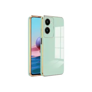 Vivo Y18 Kılıf Volet Silikon - Açık Yeşil