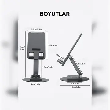 Kablo Geçirilebilir Telefon Tutucu
