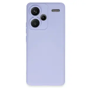 Xiaomi Redmi Note 13 Pro Plus Kılıf Nano İçi Kadife Silikon - Lila