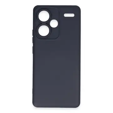 Xiaomi Redmi Note 13 Pro Plus Kılıf Nano İçi Kadife Silikon - Lacivert
