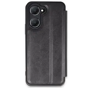 Vivo Y18 Kılıf Flip Cover - Siyah