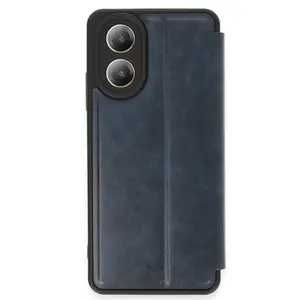 Oppo A38 Kılıf Flip Cover - Lacivert