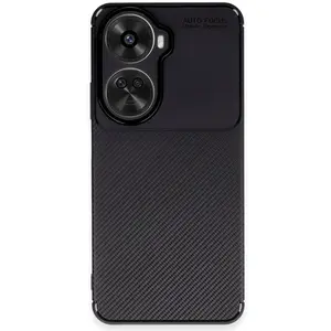 Huawei Nova 12 Se Kılıf Auto Focus Karbon Kapak - Siyah