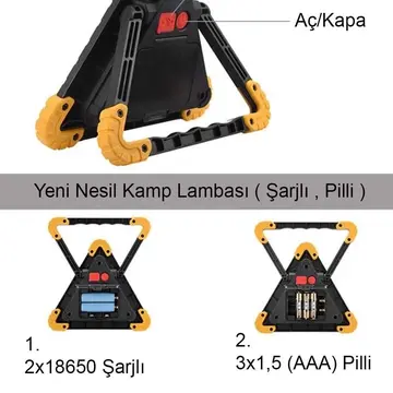 Profesyonel Kamp - Araba Lambası Bigem