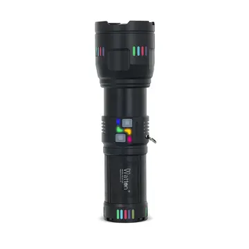 Lazer Etkili Profesyonel El Feneri Wt-631- 30,000 Lümen