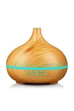 Vothoon Hava Nemlendirici 7 Led Işıklı Aromatik Oda Kokusu 550 Ml Kahve Aroma Difüzörü Buhar Makinası