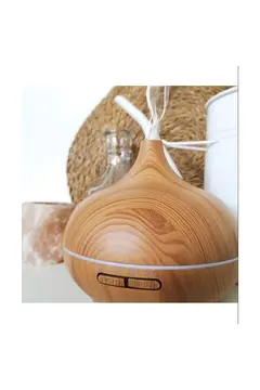 Vothoon Hava Nemlendirici 7 Led Işıklı Aromatik Oda Kokusu 550 Ml Kahve Aroma Difüzörü Buhar Makinası