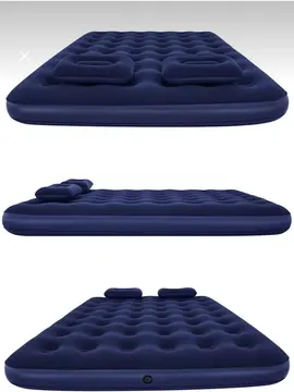 Vothoon Çift Kişilik Şişme Yatak Dahili Pompalı 203x152x22 Cm 2 Yastıklı