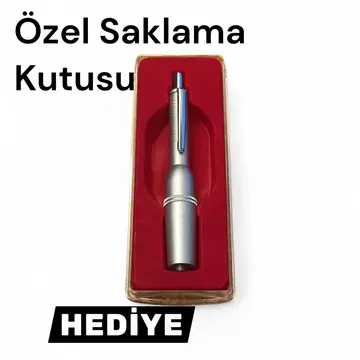3 Uçlu Metal - İğne Ucu Ayarlamalı Hacamat Kalemi – Profesyonel Ve Hijyenik