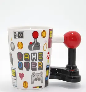 Porselen Game Over Kupa Bardak