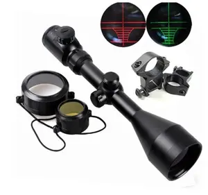 3-9x56eg Yüksek Kaliteli Çıft Işık Kırmızı,yeşil Kaynaklı Avcılık Süfer Tüfek Dürbün(b)