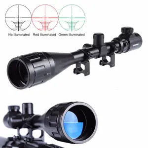 Tr-nikula 4-16x50 Aoeg Zoomlu Tüfek Dürbünü Çift Işıklı Kırmızı,yeşil Kaynaklı Avcılık Dürbün