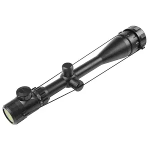 Yüksek Kaliteli 6-24x50 Aoeg Tüfek Dürbünü Çift Işık Kırmızı Yeşil Kaynaklı Zoomlu (b)