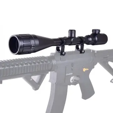 8-32x50aoeg Taktik Çift Işık Kırmızı,yeşil Kaynaklı,zoomlu Avcılık Nışan,tüfek Dürbün