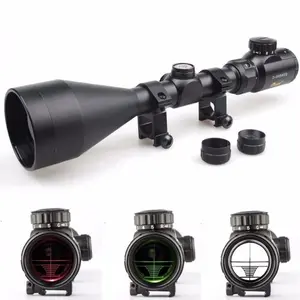 Tr-nikula 3-9x56eg Tüfek Dürbünü Çift Işık Kırmızı,yeşil Kaynaklı Zoomlu