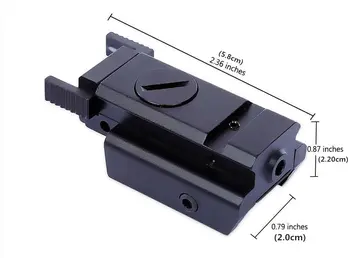 Nikula- Laser Si̇ght Jg10,tabanca Ve Tüfekler Için Kirmizi