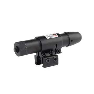 Avcılar İçin Spike Ayarlanabilir Taktik Kırmızı Lazer Sight
