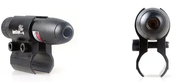 Avcılar İçin Spike Ayarlanabilir Taktik Kırmızı Lazer Sight