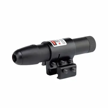 Avcılar İçin Spike Ayarlanabilir Taktik Kırmızı Lazer Sight