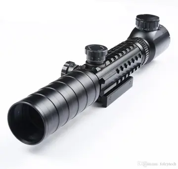 3-9x32 Eg  Spike  Zoomlu Av Tüfeği Dürbünü Tüfek Çift Işık Kaynaklı