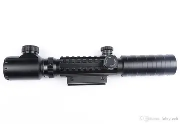 3-9x32 Eg  Spike  Zoomlu Av Tüfeği Dürbünü Tüfek Çift Işık Kaynaklı