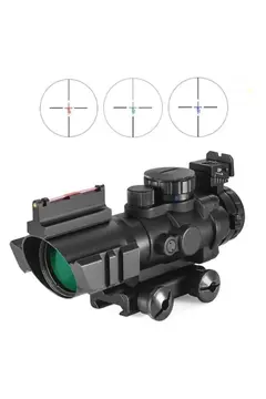 Spıke 4x32 Kırmızı Işıklı Tüfek Dürbünü 4x32