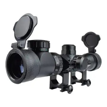 2-6x28 Spike Zoomlu Av Tüfeği Dürbünü Tüfek Hedef Çizgili,çıft Işıklı