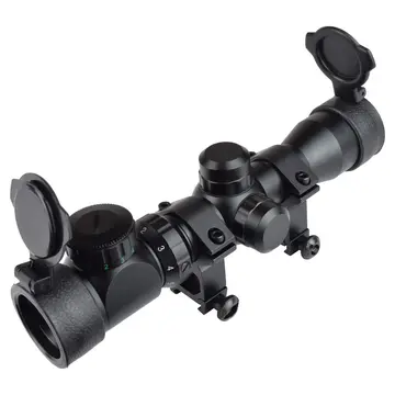 2-6x28 Spike Zoomlu Av Tüfeği Dürbünü Tüfek Hedef Çizgili,çıft Işıklı