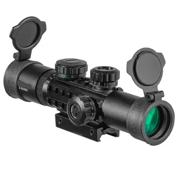 C3-9x26eg   Raylı Çift Işıklı Tüfek Dürbünü  11mm/22mm