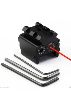 Avcılık, Tabanca İçin 20mm Ray, Kırmızı Noktalı Lazer