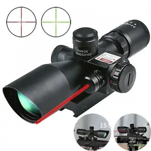 Spike Süper Zoomlu – Lazerli – Profesyonel Av Tüfeği Dürbünü 2.5-10x40/e