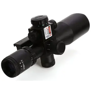 Spike Süper Zoomlu – Lazerli – Profesyonel Av Tüfeği Dürbünü 2.5-10x40/e