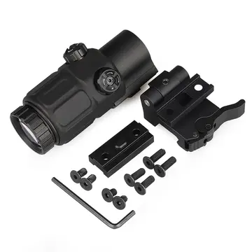 Nikula Magnifier 5x Yakınlaştırmalı Dürbün - 22mm Ray Uyumlu, Katlanır Yaylı Ayaklı