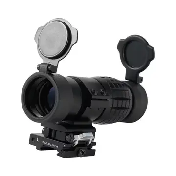 Nikula Magnifier 3x Yakınlaştırmalı Dürbün - 22mm Ray Uyumlu, Katlanır Yaylı Ayaklı