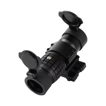 Nikula Magnifier 3x Yakınlaştırmalı Dürbün - 22mm Ray Uyumlu, Katlanır Yaylı Ayaklı