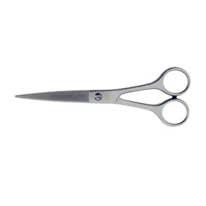 1278 M-539 Metal Saplı Düz Saç Makası No: 6,5 İnç / 16,51 Cm - Paslanmaz Çelik