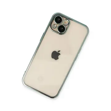 İphone 13 Kılıf Razer Lensli Silikon - Yeşil