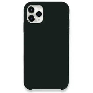İphone 11 Pro Max Kılıf Lansman Legant Silikon - Koyu Yeşil
