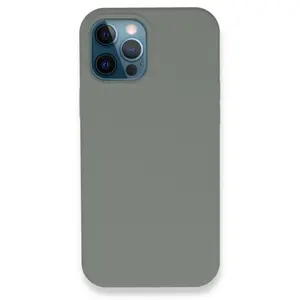 İphone 12 Pro Max Kılıf Lansman Legant Silikon - Fuşya